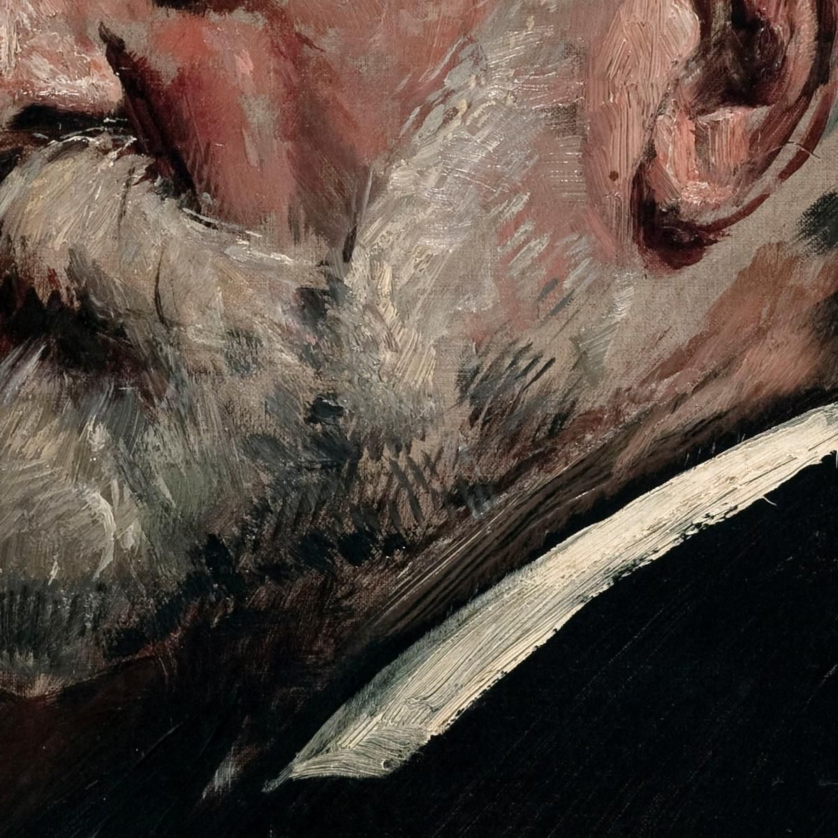 Portrait Of Henri Harpignies Léon Bonnat lbn26 canvas print