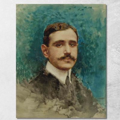 Portrait Of A Man Léon Bonnat lbn27 canvas print 