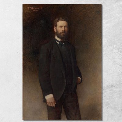 Portrait Of Henry Field Léon Bonnat lbn30 canvas print 