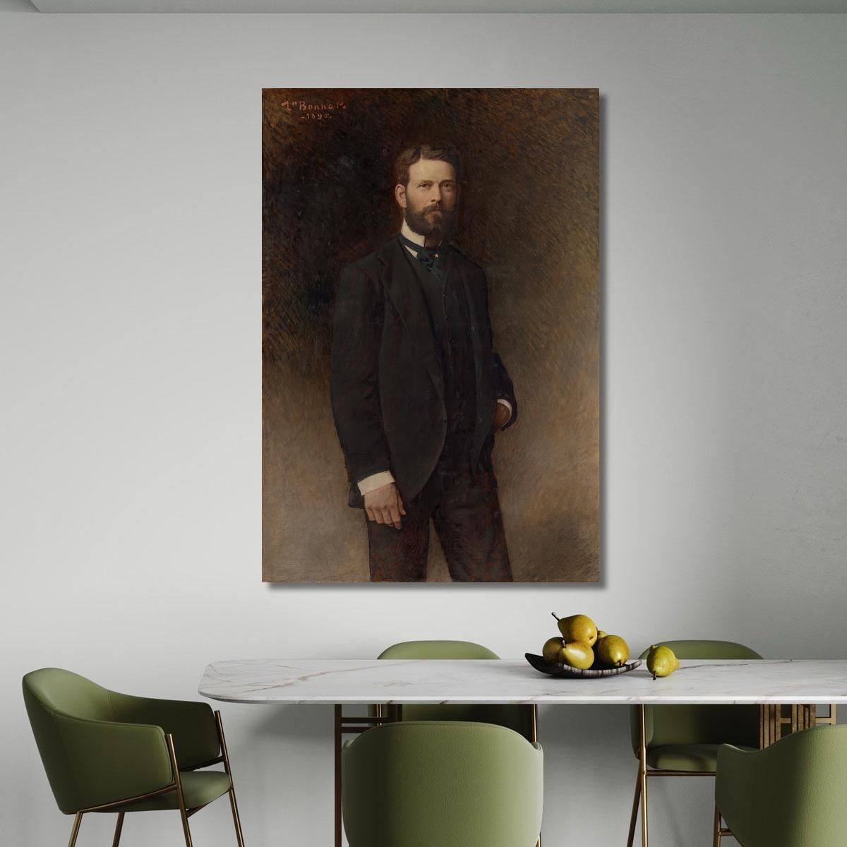 Portrait Of Henry Field Léon Bonnat lbn30 canvas print 