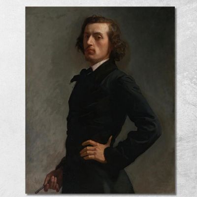 Portrait Of Monsieur Allard Léon Bonnat lbn31 canvas print 