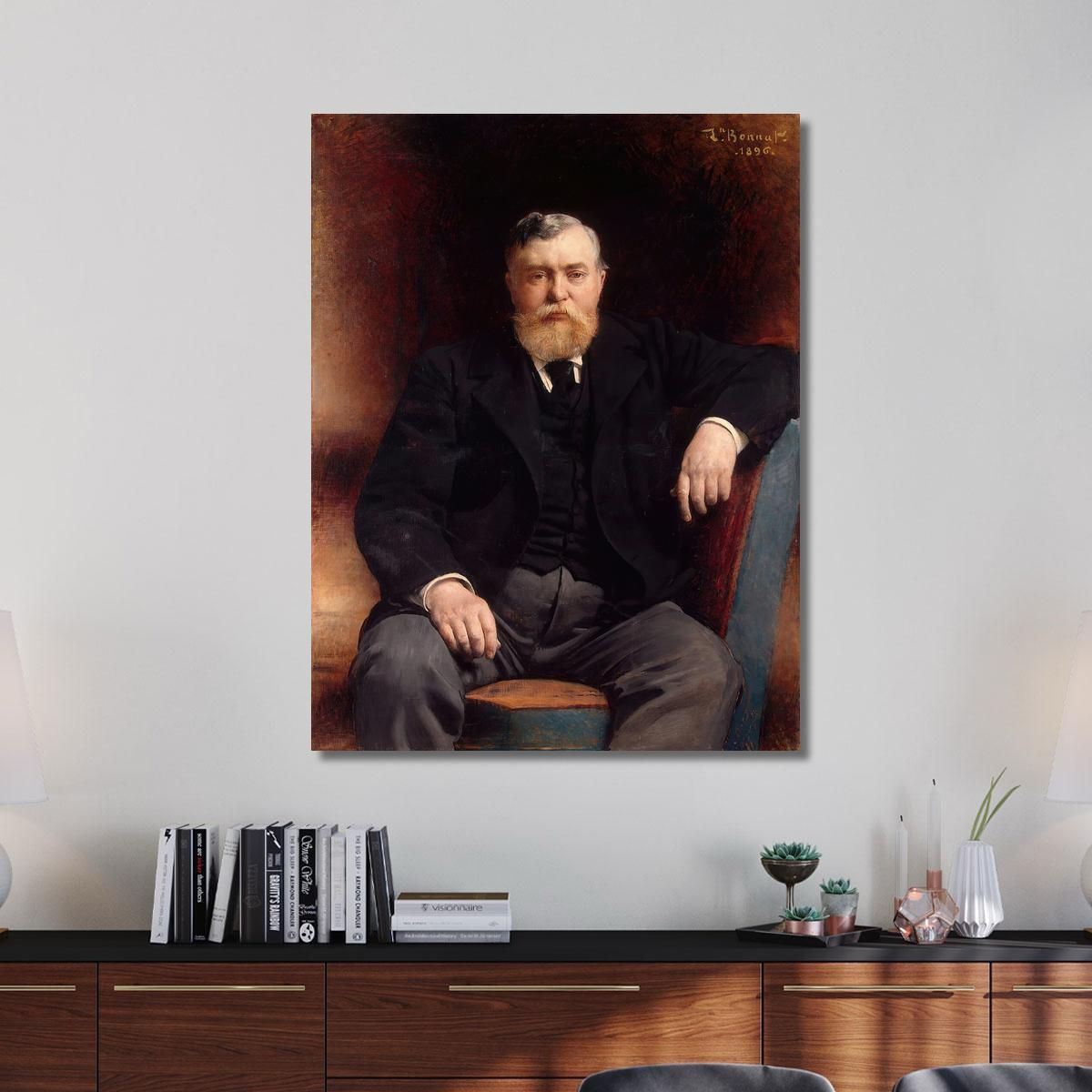 Portrait Of Prince Vyacheslav Tenishev Léon Bonnat lbn32 canvas print 