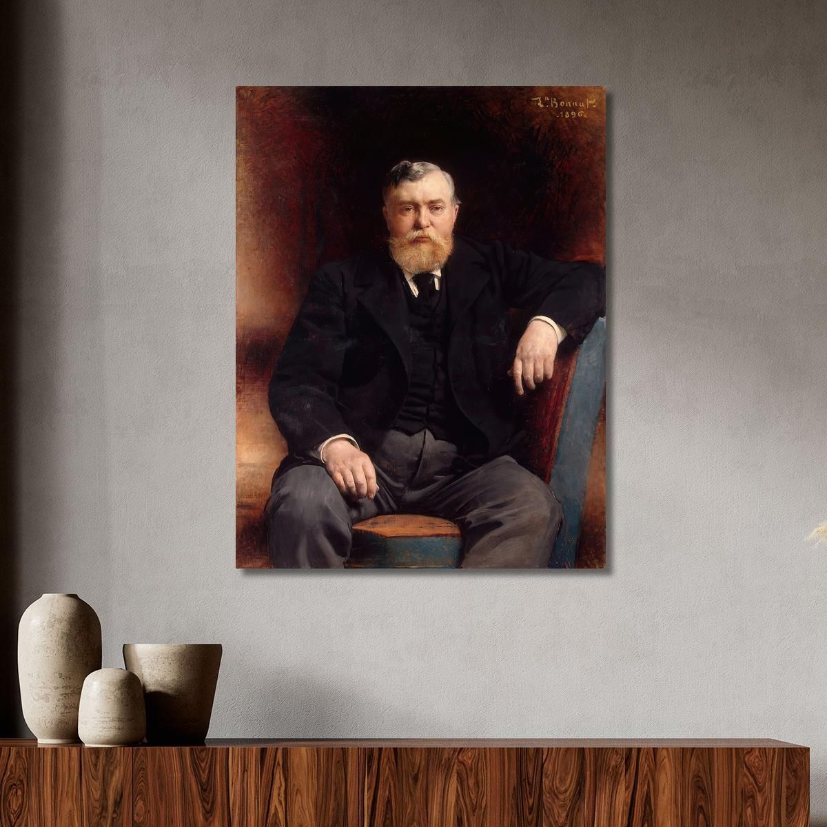 Portrait Of Prince Vyacheslav Tenishev Léon Bonnat lbn32 canvas print 