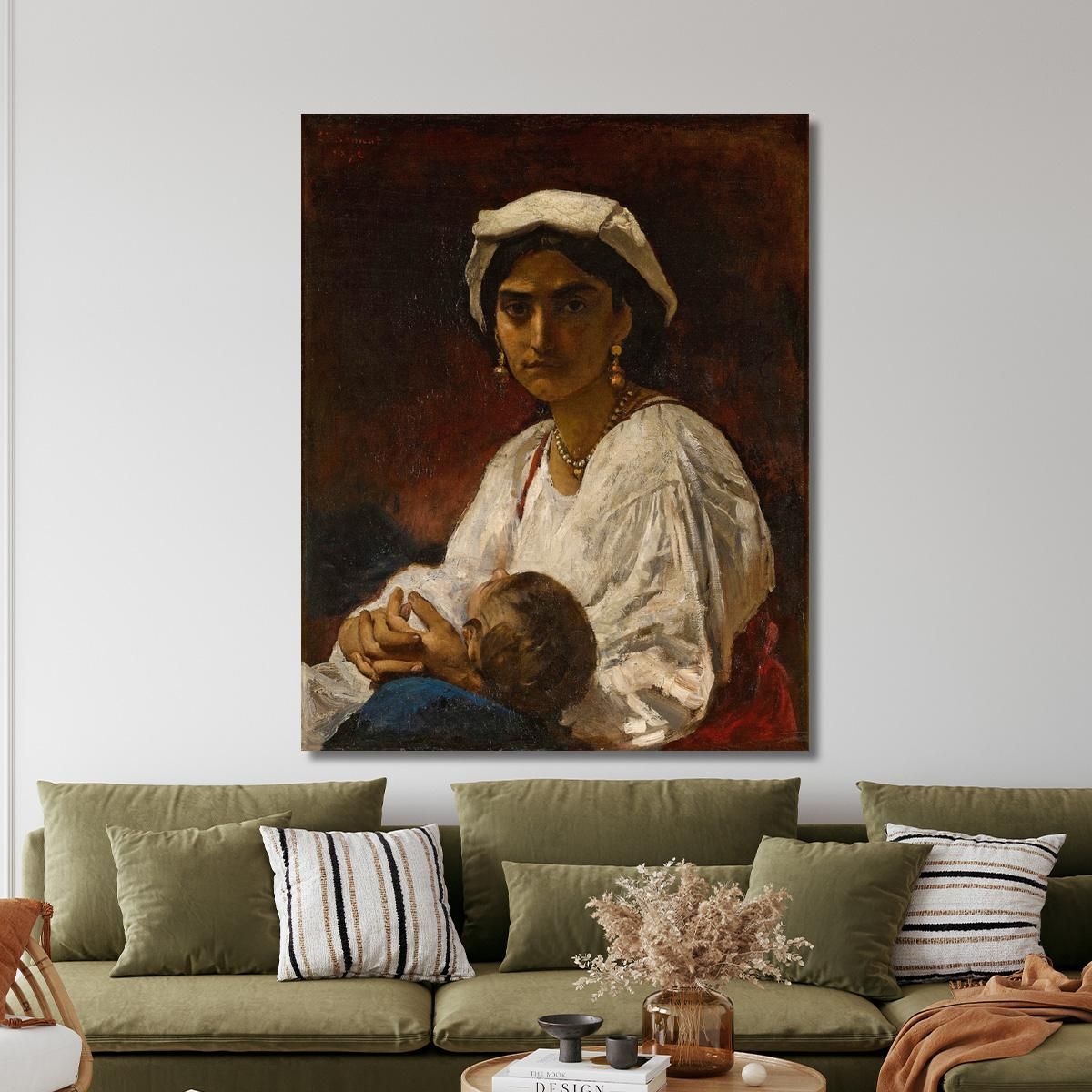 The Bandit S Wife Léon Bonnat lbn37 canvas print 
