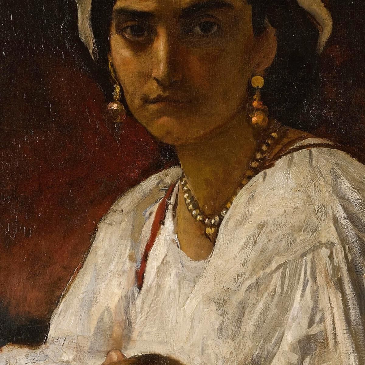 The Bandit S Wife Léon Bonnat lbn37 canvas print