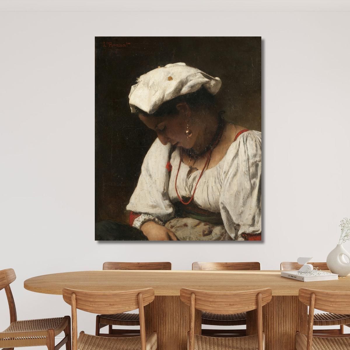 The Victim Léon Bonnat lbn38 canvas print 