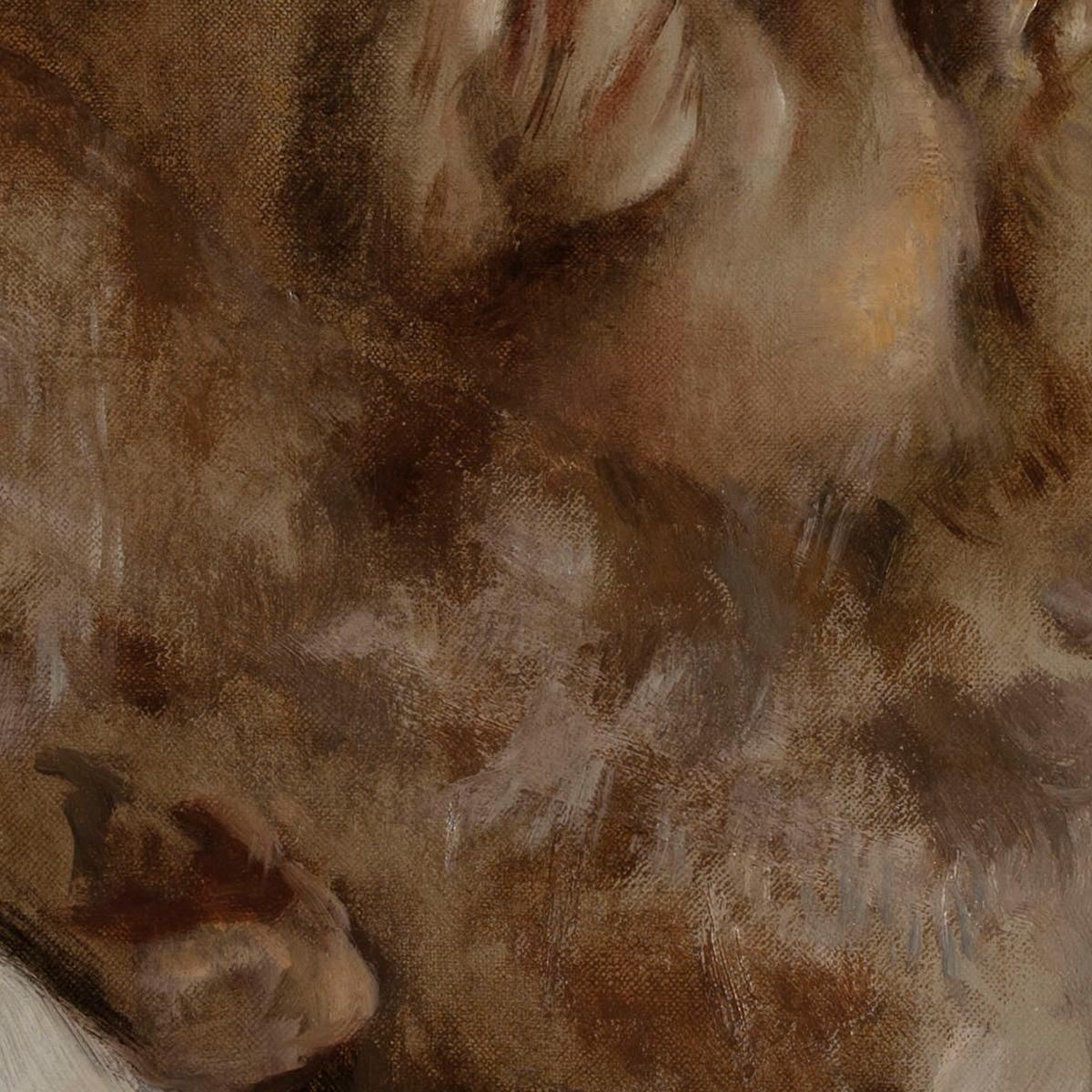 Victor Hugo On His Deathbed Léon Bonnat lbn39 canvas print