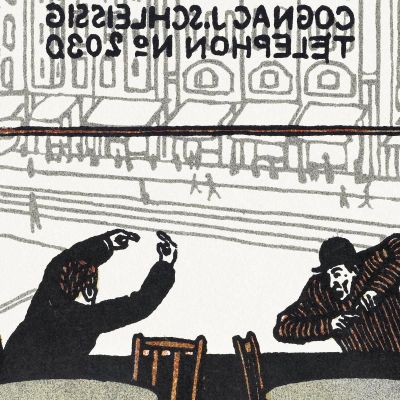 Conversation Between Mutes Conversation Between Mutes Moriz Jung mjn8 canvas print
