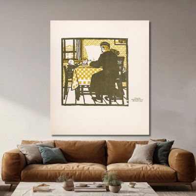 Breakfast Moriz Jung mjn12 canvas print 