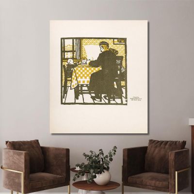 Breakfast Moriz Jung mjn12 canvas print 