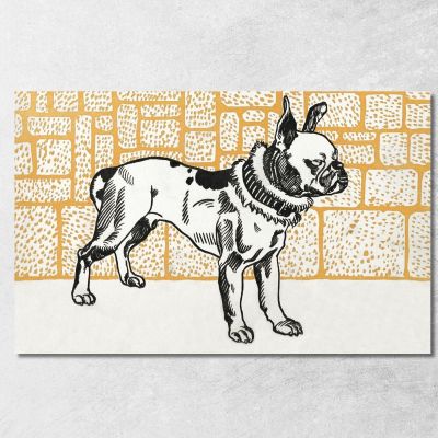 Pitbull Terrier Moriz Jung mjn21 canvas print 