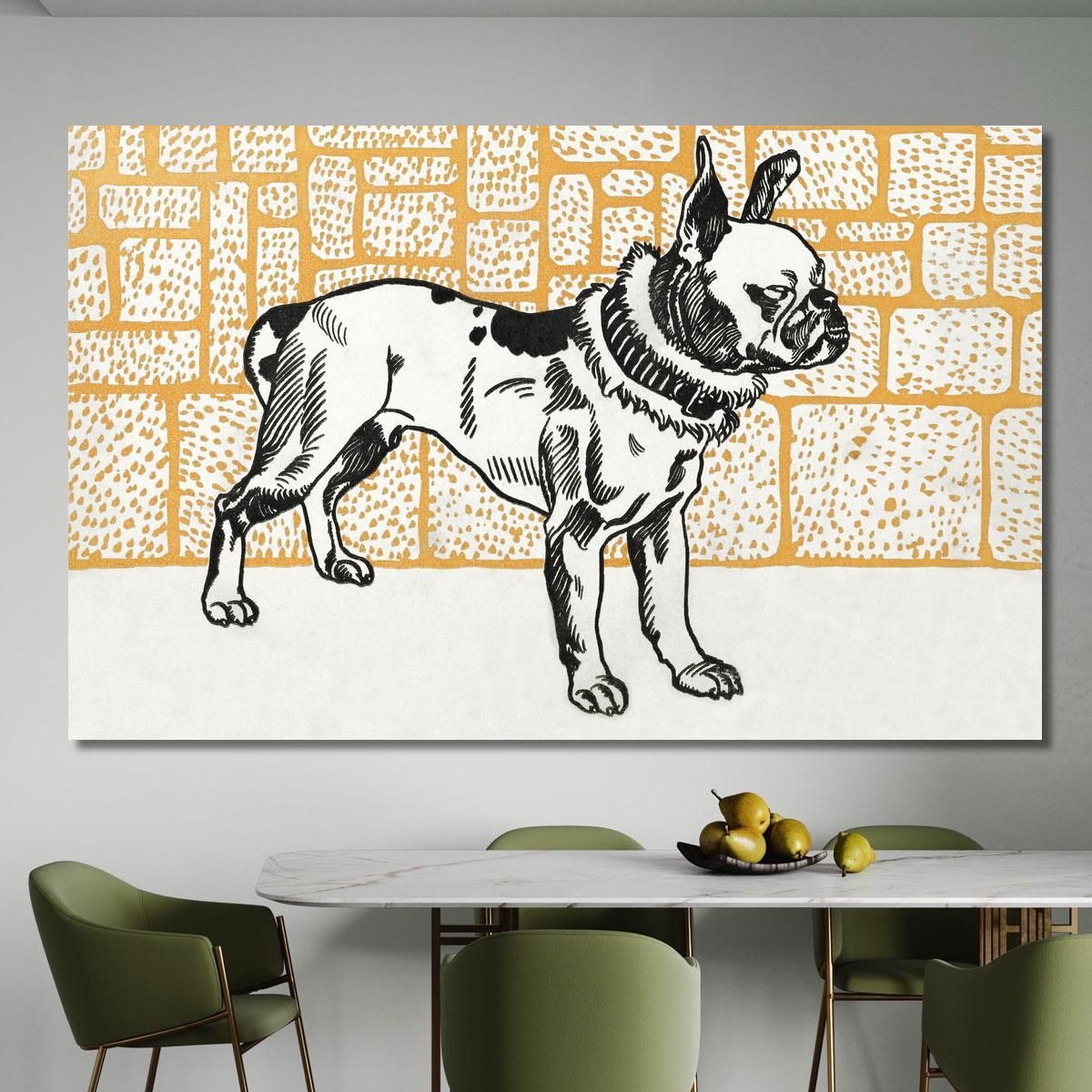 Pitbull Terrier Moriz Jung mjn21 canvas print 