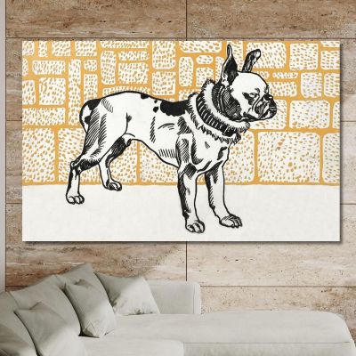 Pitbull Terrier Moriz Jung mjn21 canvas print 