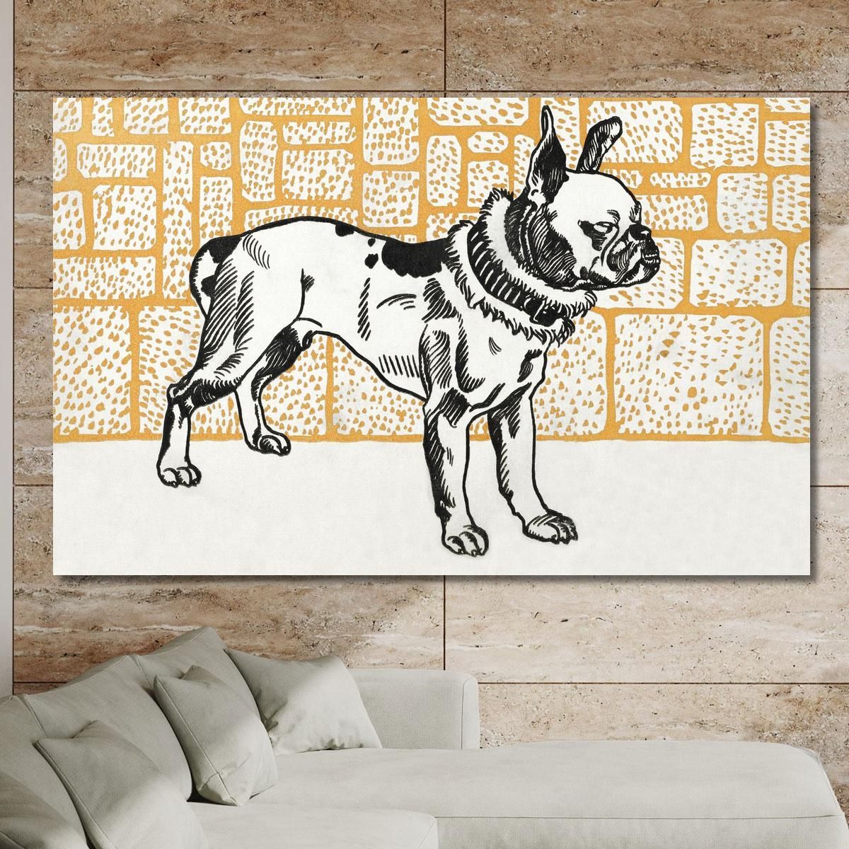 Pitbull Terrier Moriz Jung mjn21 canvas print 