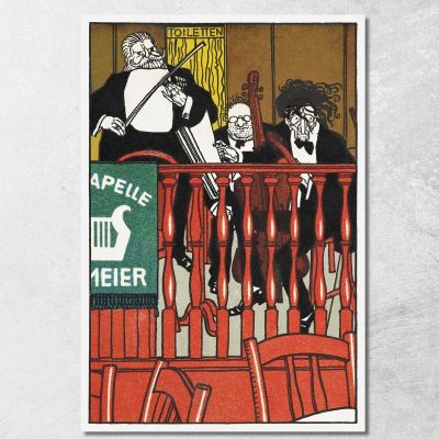 Salon Orchestra Meier Moriz Jung mjn25 canvas print 