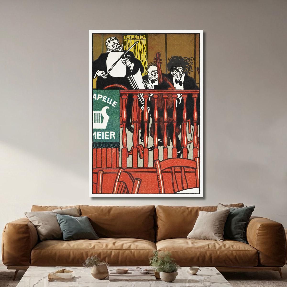 Salon Orchestra Meier Moriz Jung mjn25 canvas print 