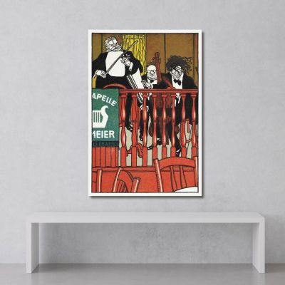 Salon Orchestra Meier Moriz Jung mjn25 canvas print 