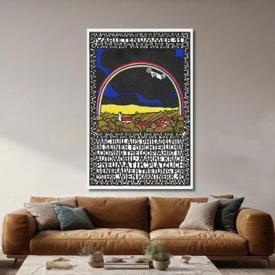 Variety Act 11 Mac Bull From Philadelphia In His Frightful Loop-The-Loop Ride In His Car Moriz Jung mjn34 canvas print 