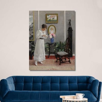The Letter Paul Fischer pfs30 canvas print 