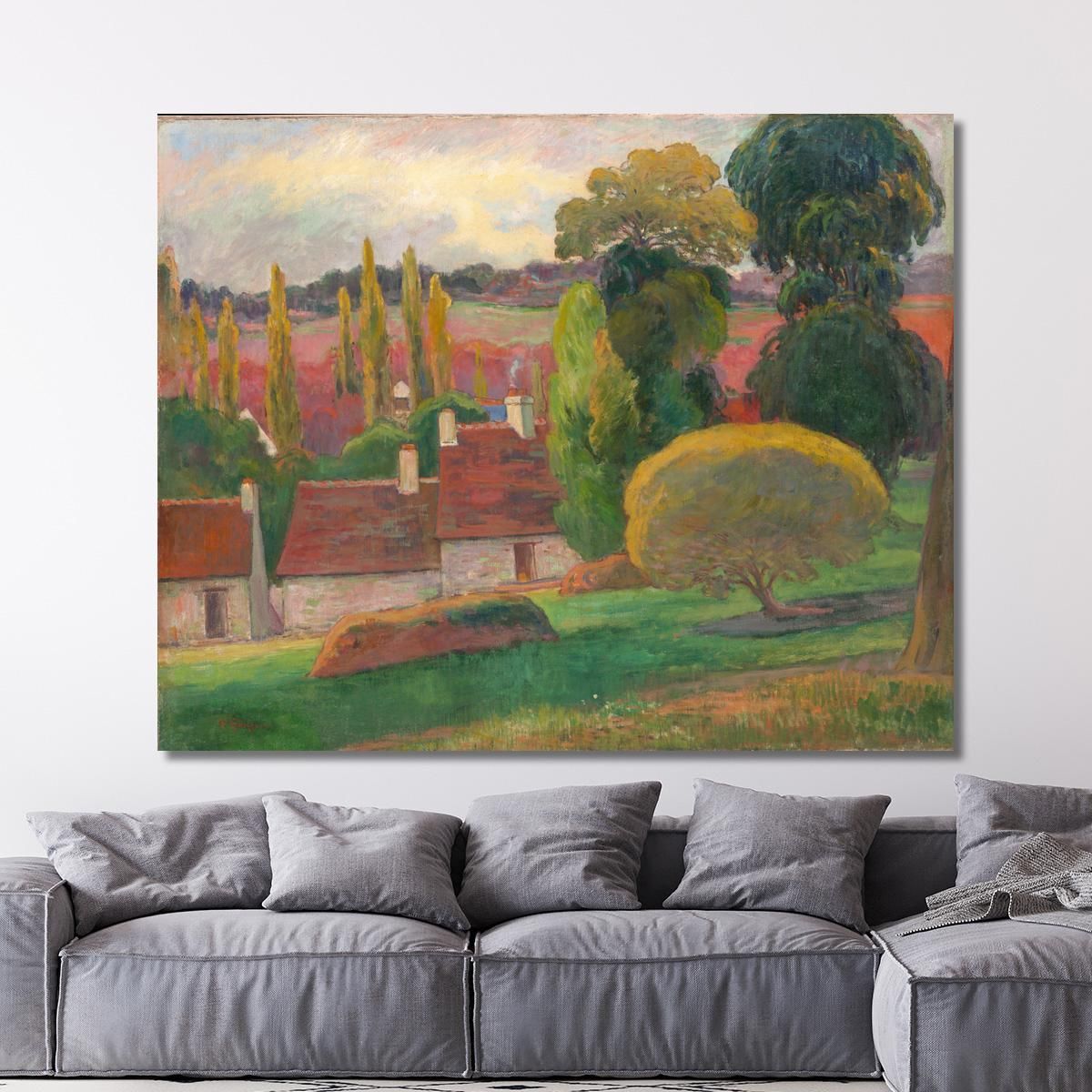 A Farm In Brittany Paul Gauguin pgg2 canvas print 