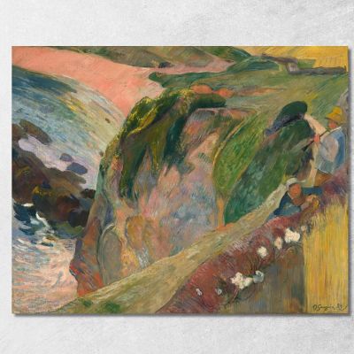 Above The Sea Paul Gauguin pgg4 canvas print 
