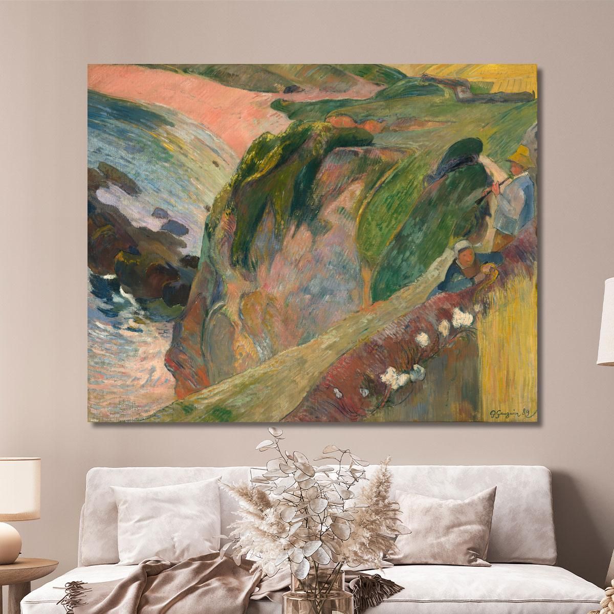 Above The Sea Paul Gauguin pgg4 canvas print 