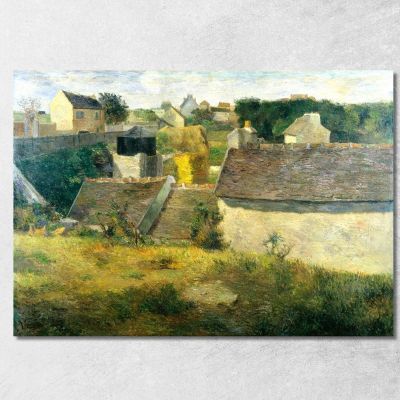 Houses At Vaugirard Paul Gauguin pgg32 canvas print 