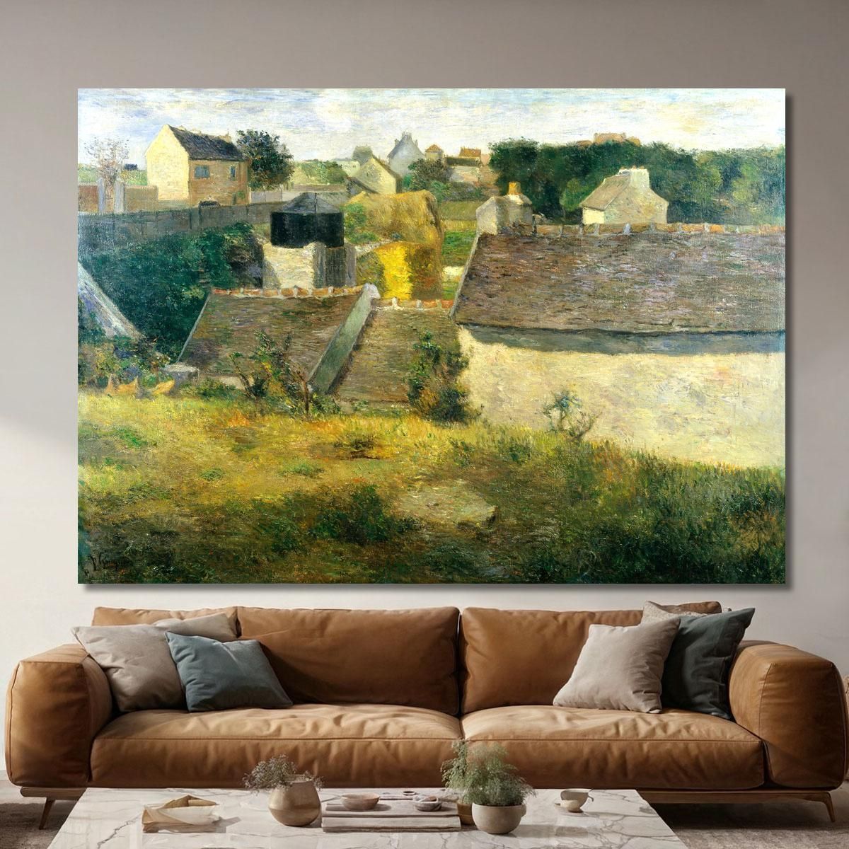 Houses At Vaugirard Paul Gauguin pgg32 canvas print 