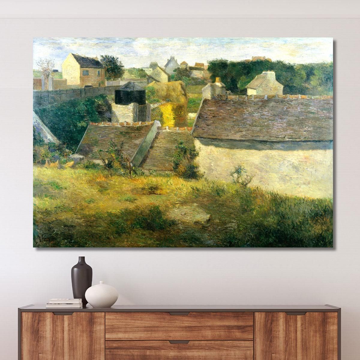 Houses At Vaugirard Paul Gauguin pgg32 canvas print 