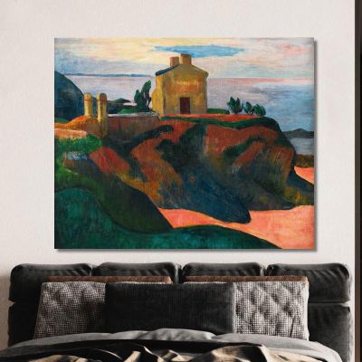 The House Of Pan-Du Paul Gauguin pgg40 canvas print 