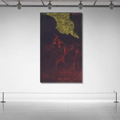 Mahna No Varua Ino The Demon Speaks Paul Gauguin pgg62 canvas print 