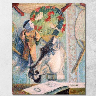 Still Life With Horse--S Head Paul Gauguin pgg102 canvas print 