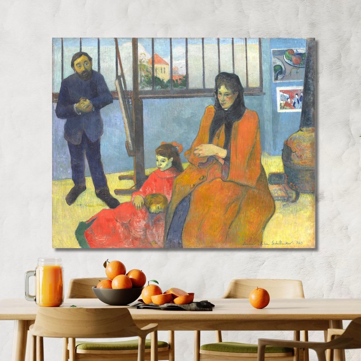 The Schuffenecker Family Paul Gauguin pgg138 canvas print 
