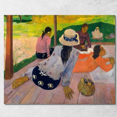 The Siesta Paul Gauguin pgg140 canvas print 