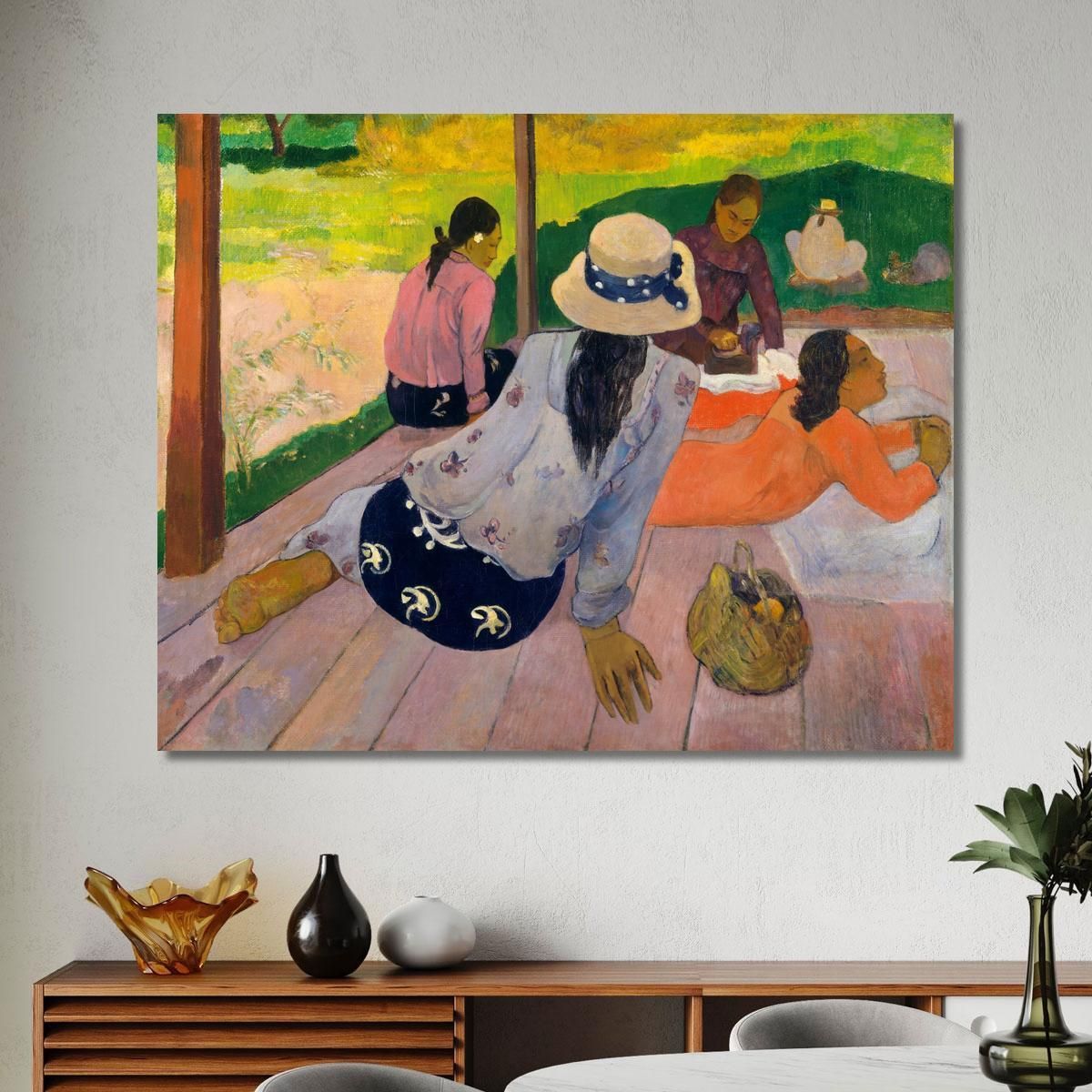 The Siesta Paul Gauguin pgg140 canvas print 