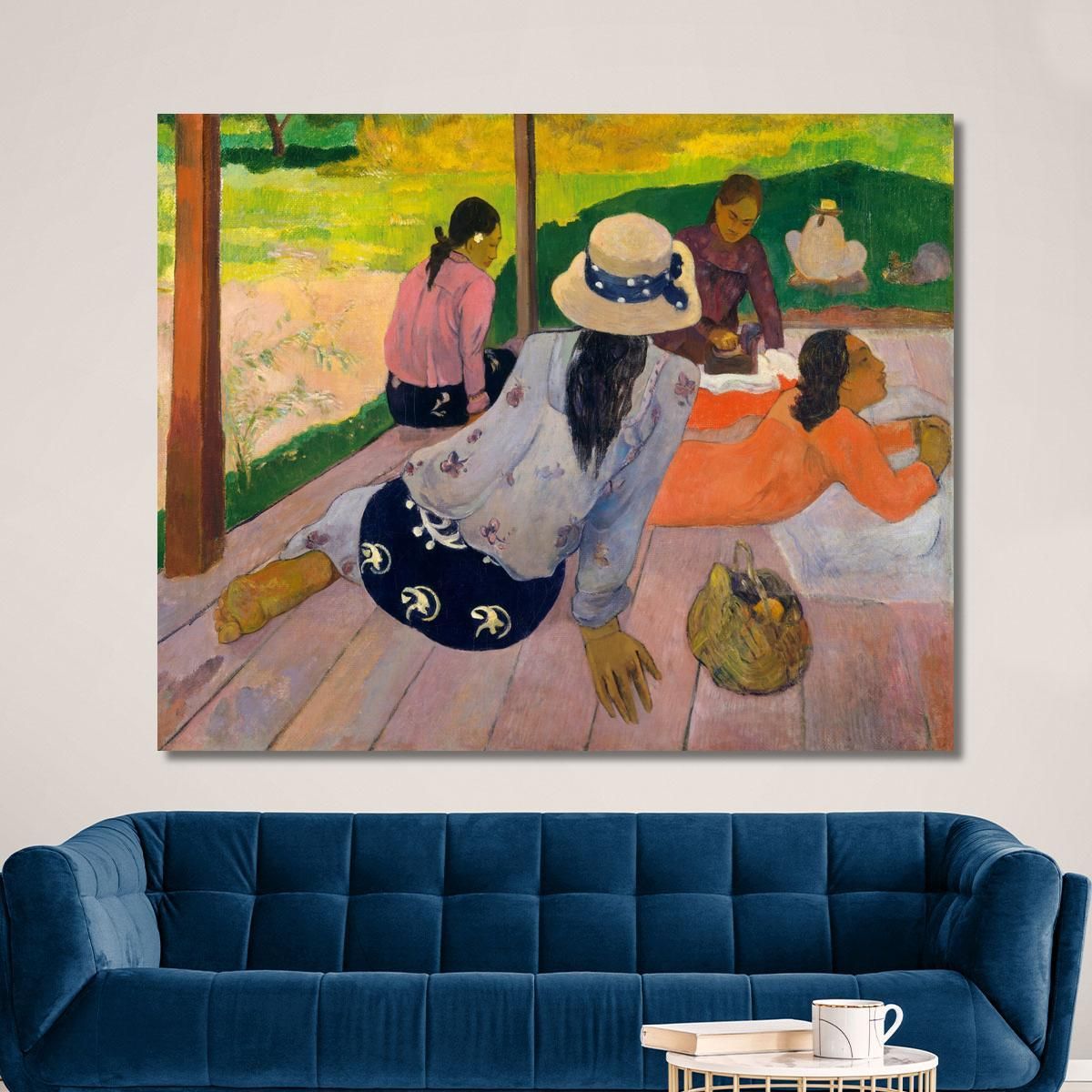 The Siesta Paul Gauguin pgg140 canvas print 