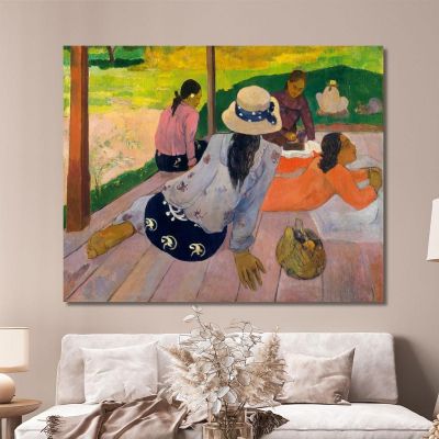 The Siesta Paul Gauguin pgg140 canvas print 