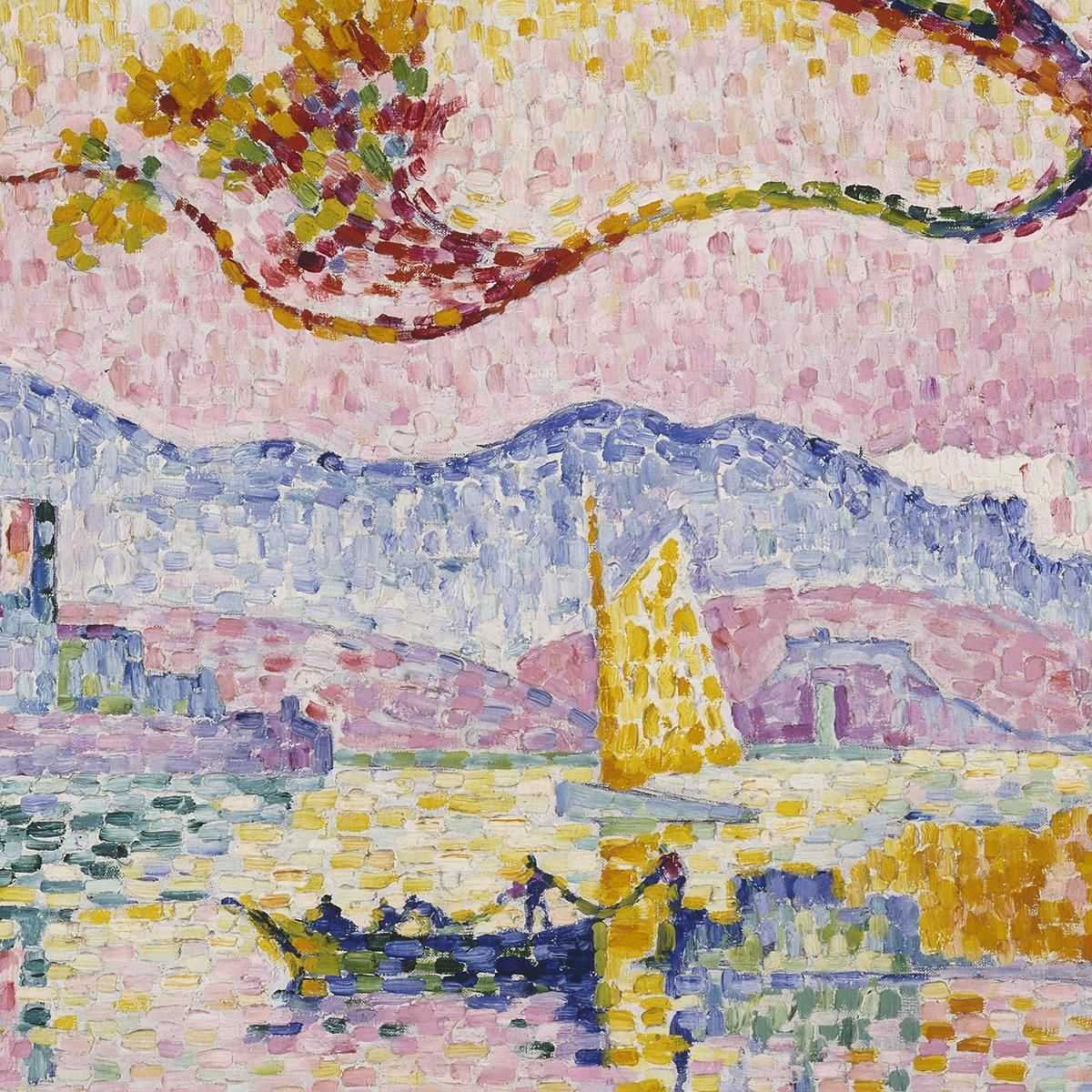 Antibes Paul Signac psn4 canvas print