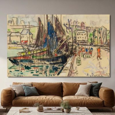 Audierne Paul Signac psn7 canvas print 