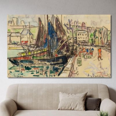 Audierne Paul Signac psn7 canvas print 
