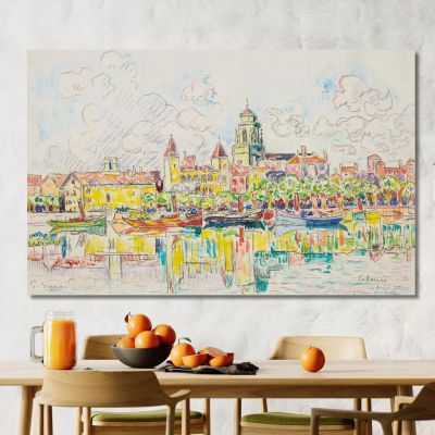Ciboure Paul Signac psn22 canvas print 