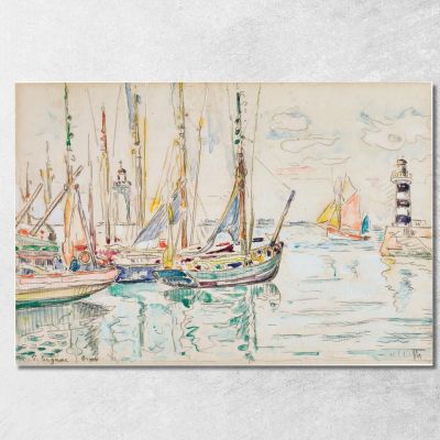 Groix Paul Signac psn36 canvas print 