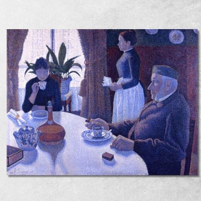 The Dining Room Paul Signac psn43 canvas print 