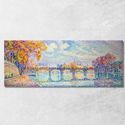 The Bridge Of Arts Paul Signac psn47 canvas print 