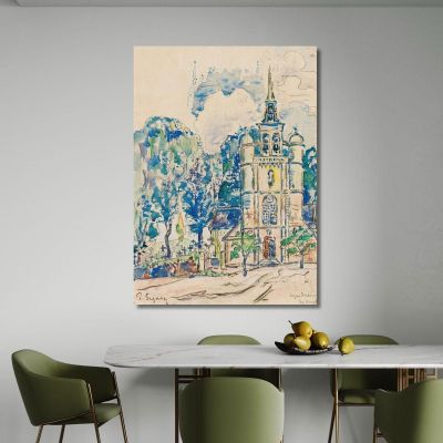 Lezardieux Paul Signac psn61 canvas print 