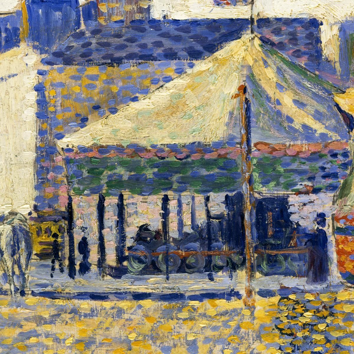 Place De Clichy 1887 Paul Signac psn79 canvas print