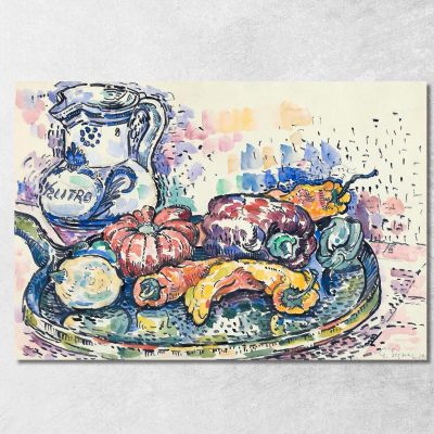 Still Life With Jug 1919 Paul Signac psn109 canvas print 