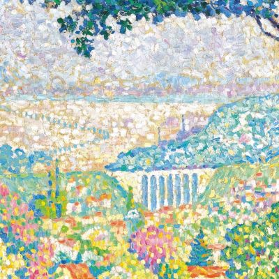 Meudon Terrace Paul Signac psn110 canvas print