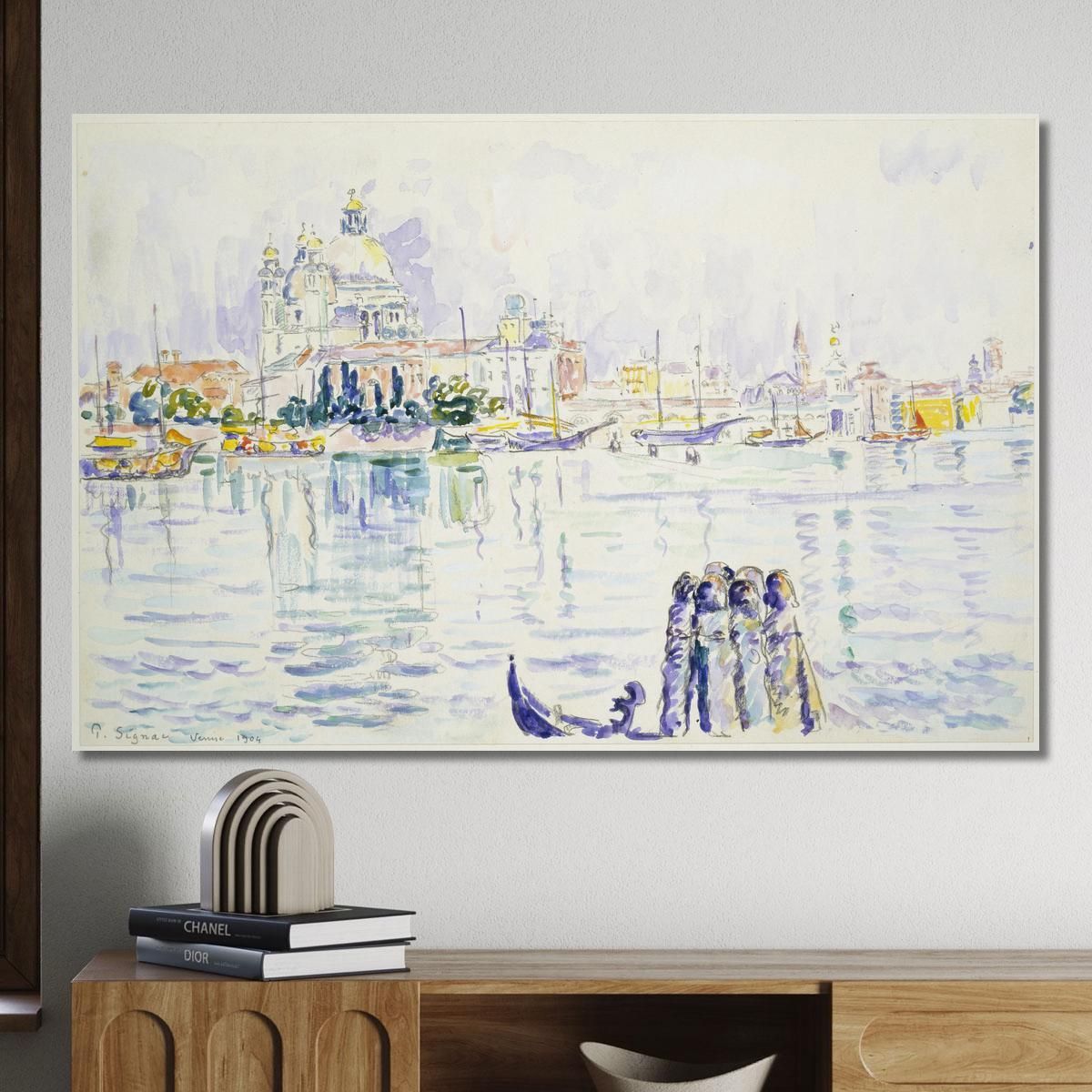 Venice Grand Canal Paul Signac psn123 canvas print 