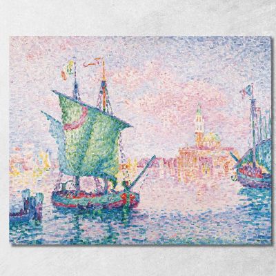 Venice The Pink Cloud 1909 Paul Signac psn124 canvas print 